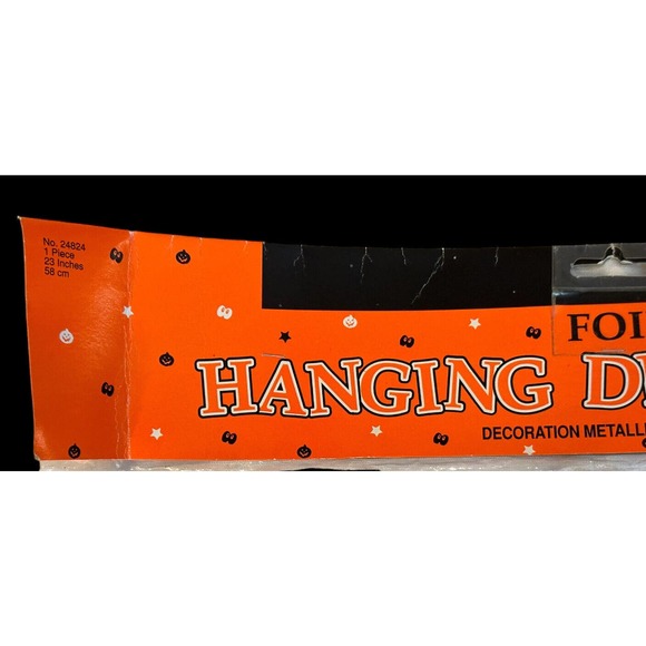 Amscan Halloween Foil Spooky Tree Hanging Decoration 23”x 17” NOS Vintage - Picture 9 of 9